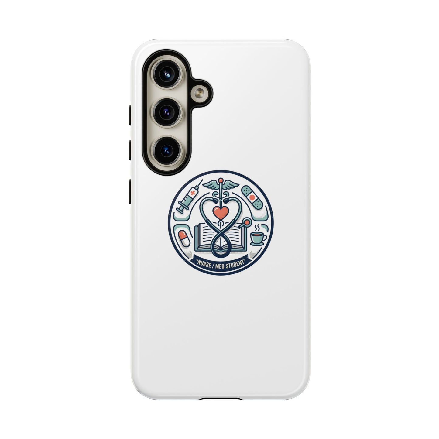 Nurse Aesthetic Tough Case — Medical Student Phone Case