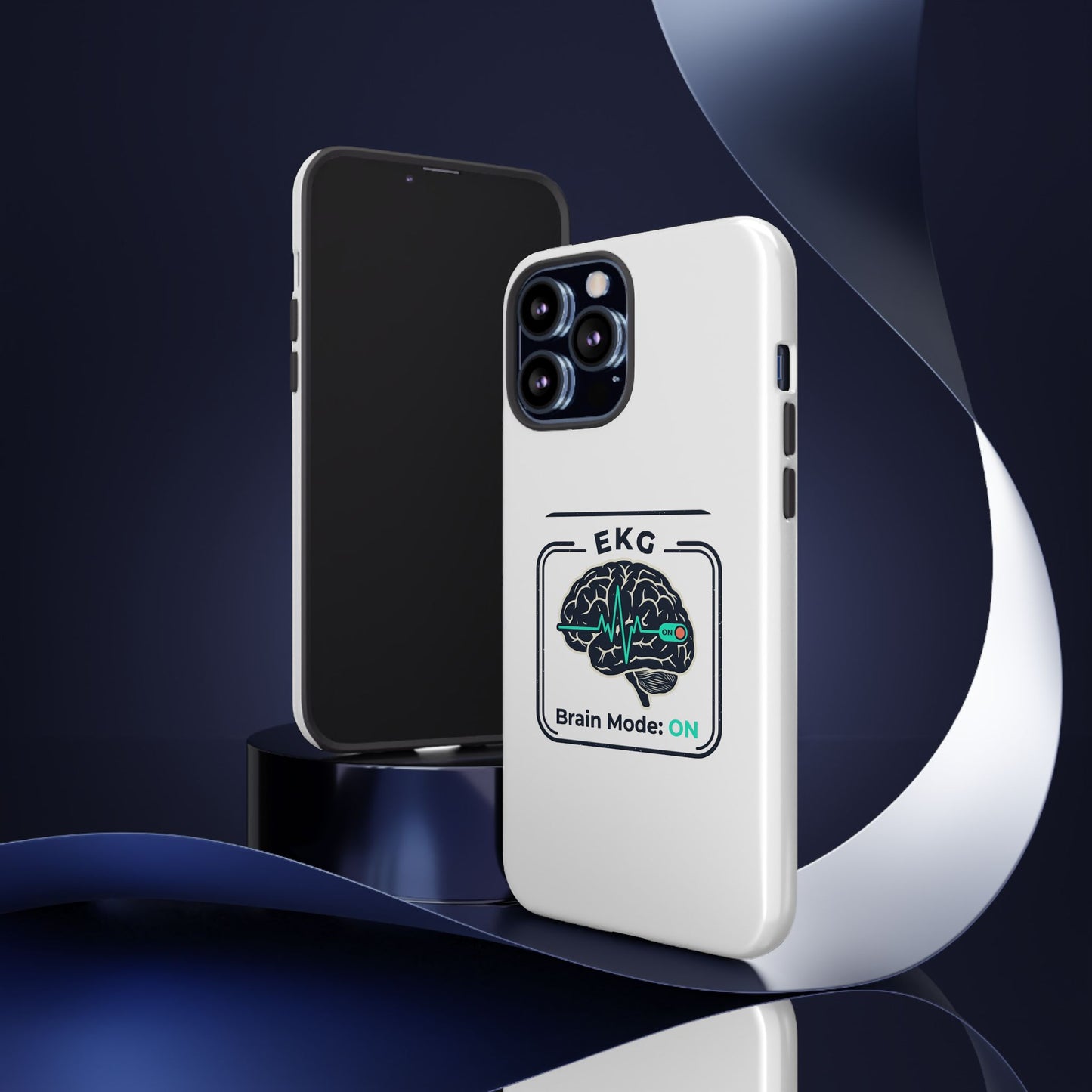 Tough Cases — 'EKG Brain Mode: ON' Phone Case