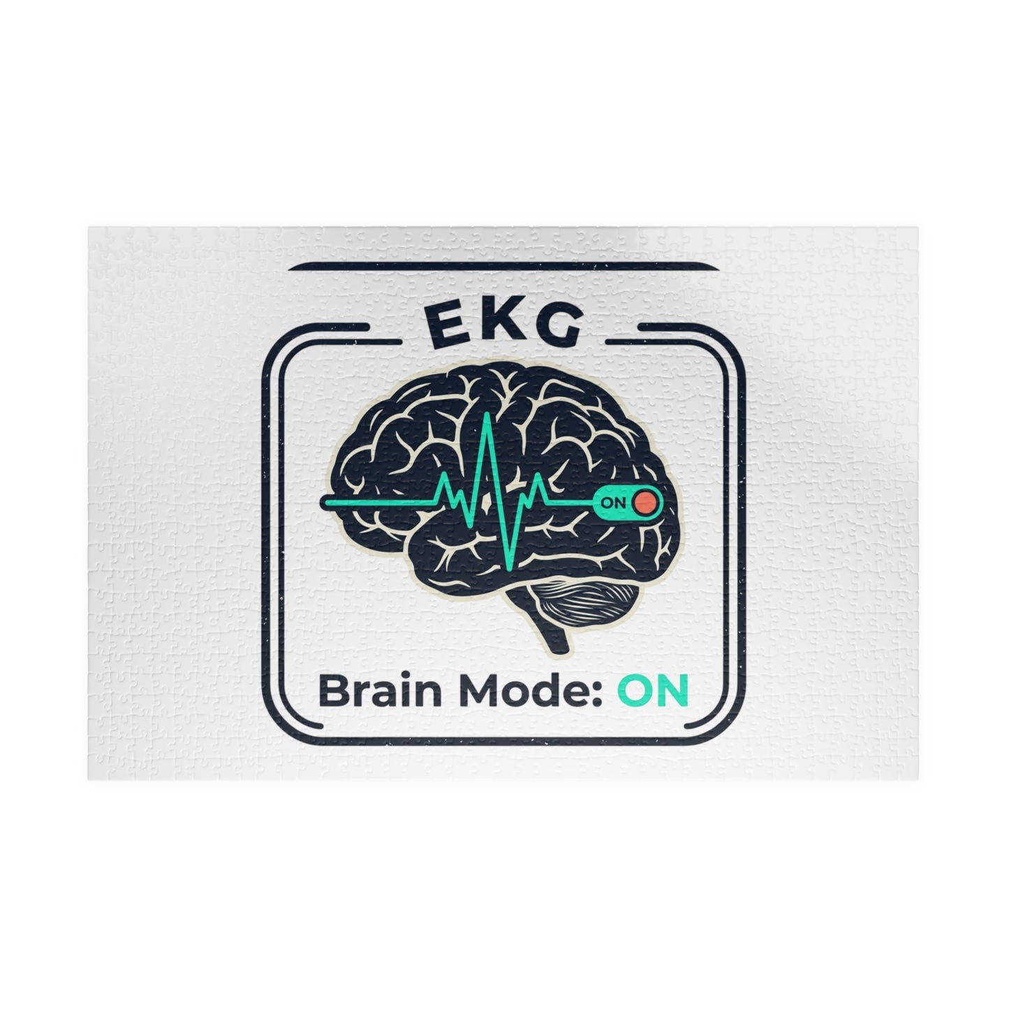 Brain Mode: ON Puzzle — EKG Brain Jigsaw (110–1014 pcs)