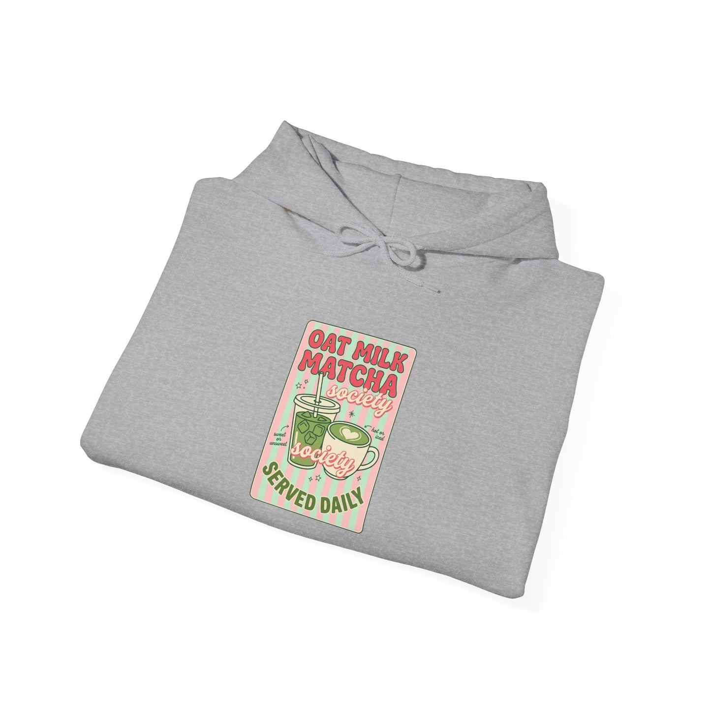 Matcha Latte Club Hoodie | matcha aesthetic, café girl sweatshirt