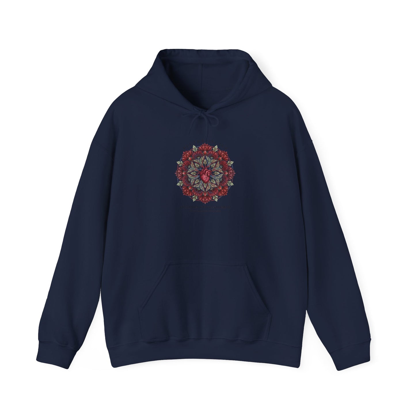 January Carnation Birth Flower Hoodie | Botanical Birth Month Design