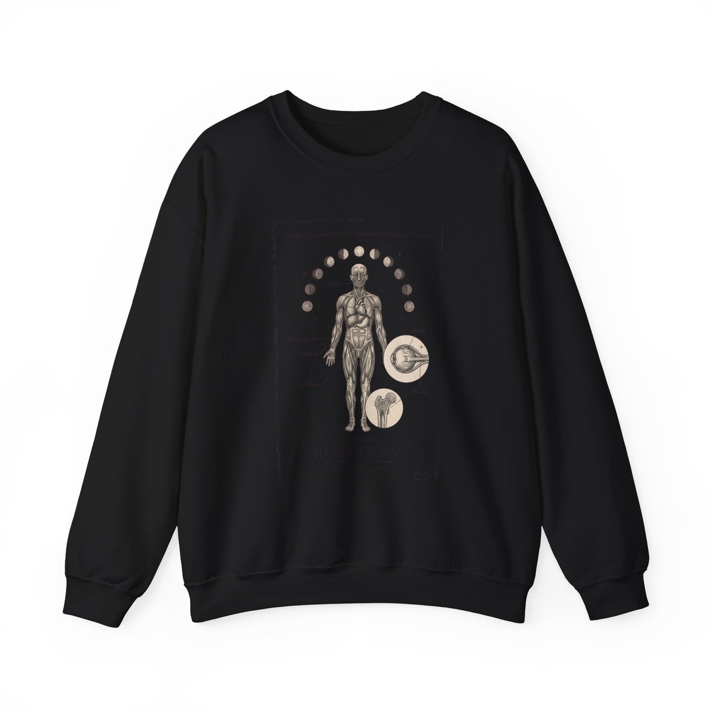 Birth Flower Botanical Crewneck Sweatshirt | Birth Month Floral Illustration