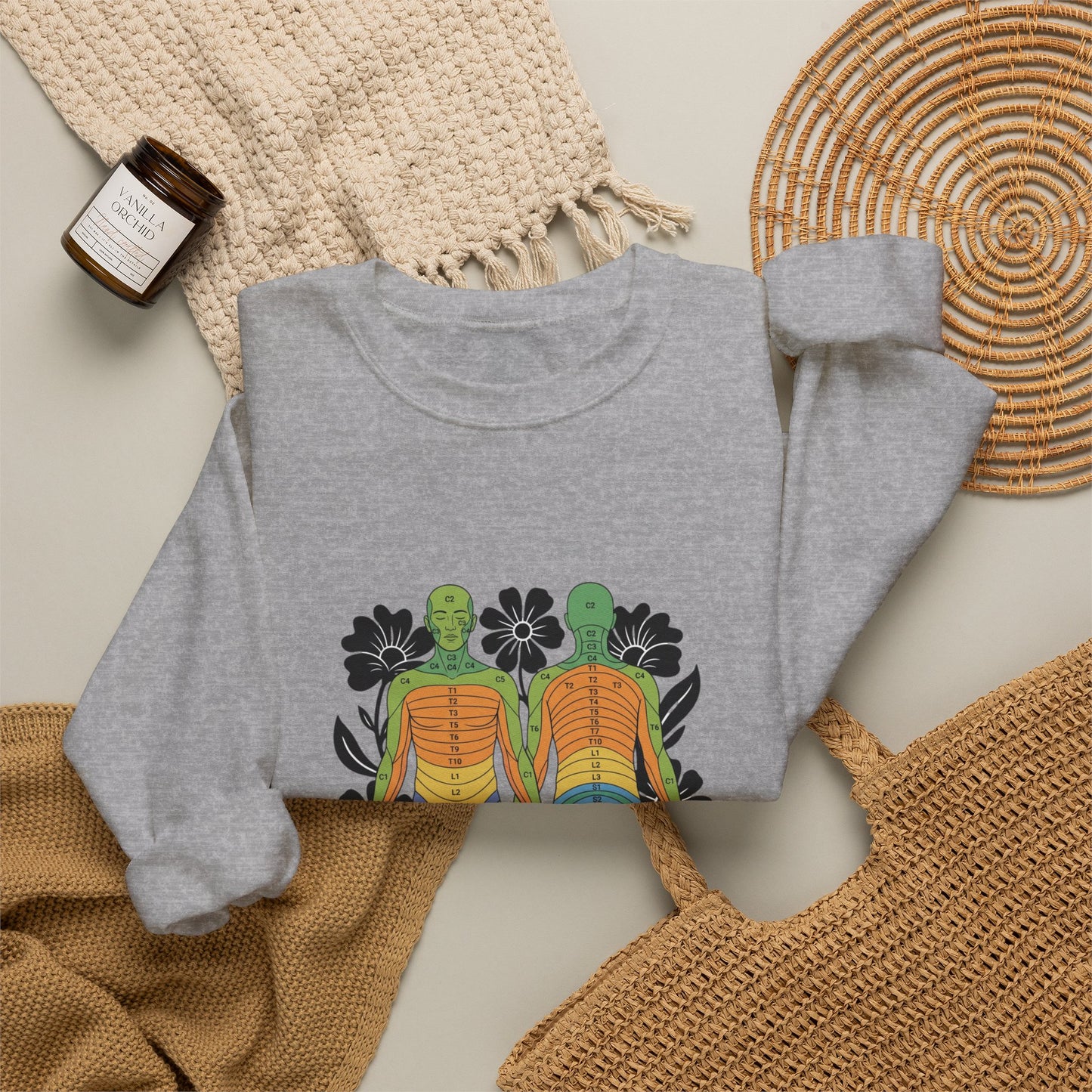 People Over Profit crewneck sweatshirt | values-led statement apparel