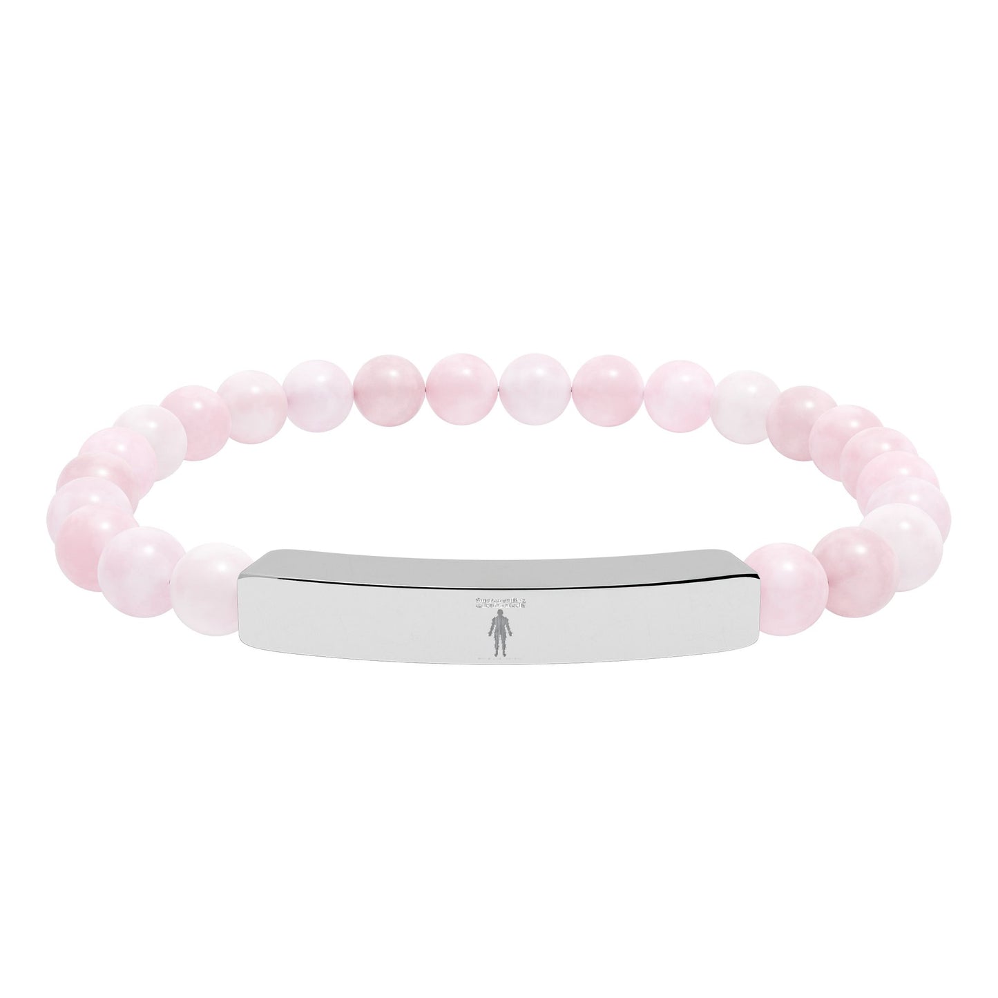 Natural Stone Stretch Bar Bracelet — "You Are a Walking Collection of Cells" (Medical Student Gift)