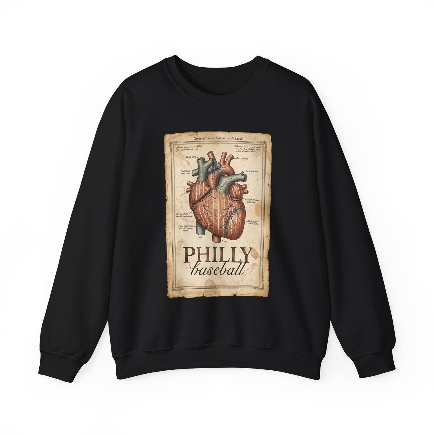 Philly Baseball Heart Sweatshirt | Regional City Pride, Sportswear