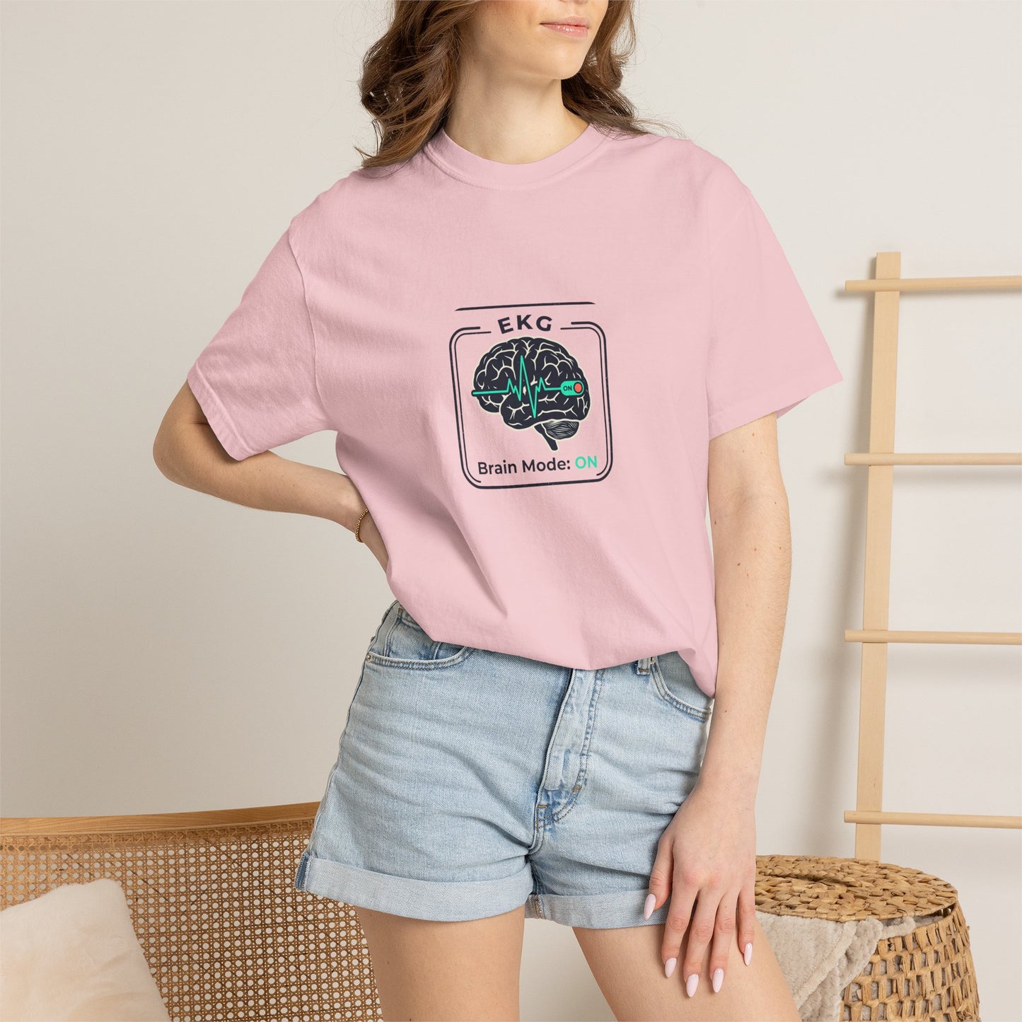 EKG Brain Mode: ON T-Shirt