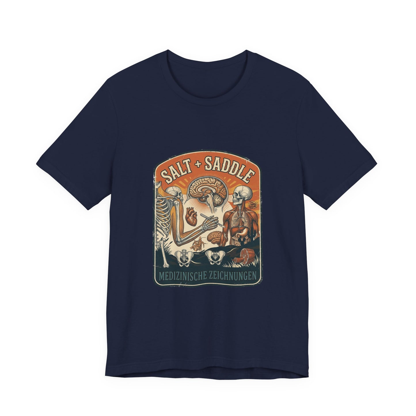Salt & Saddle Skull Western Tee | Country Aesthetic, Coastal Cowgirl