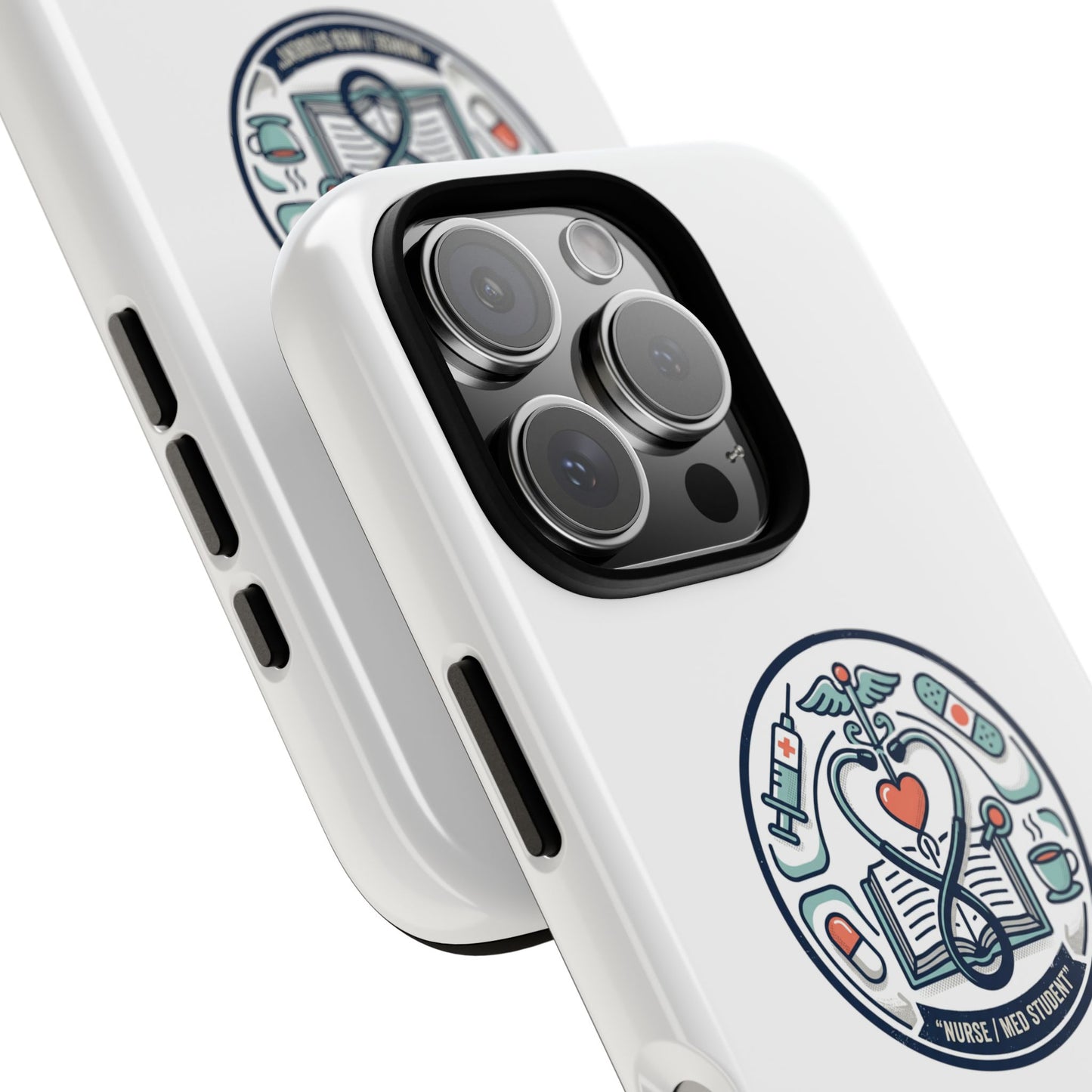 Nurse Aesthetic Tough Case — Medical Student Phone Case