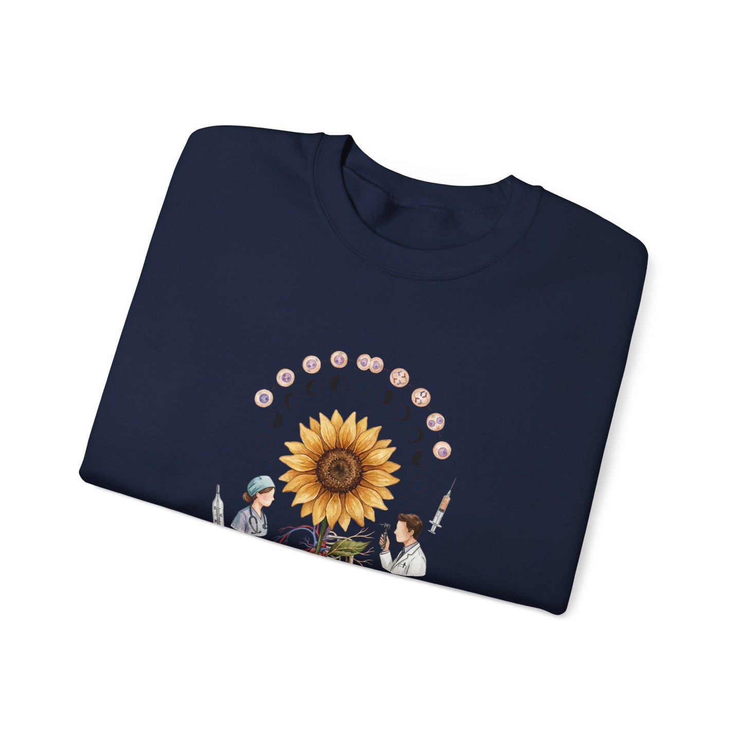 Sunflower Birth Flower Crewneck | Botanical Birth Month Sweatshirt