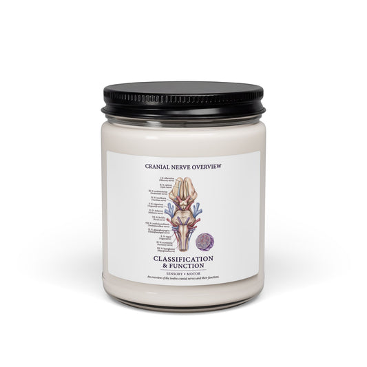 Birth Flower Soy Candle, Personalized Botanical Month Candle | Birth Month Floral