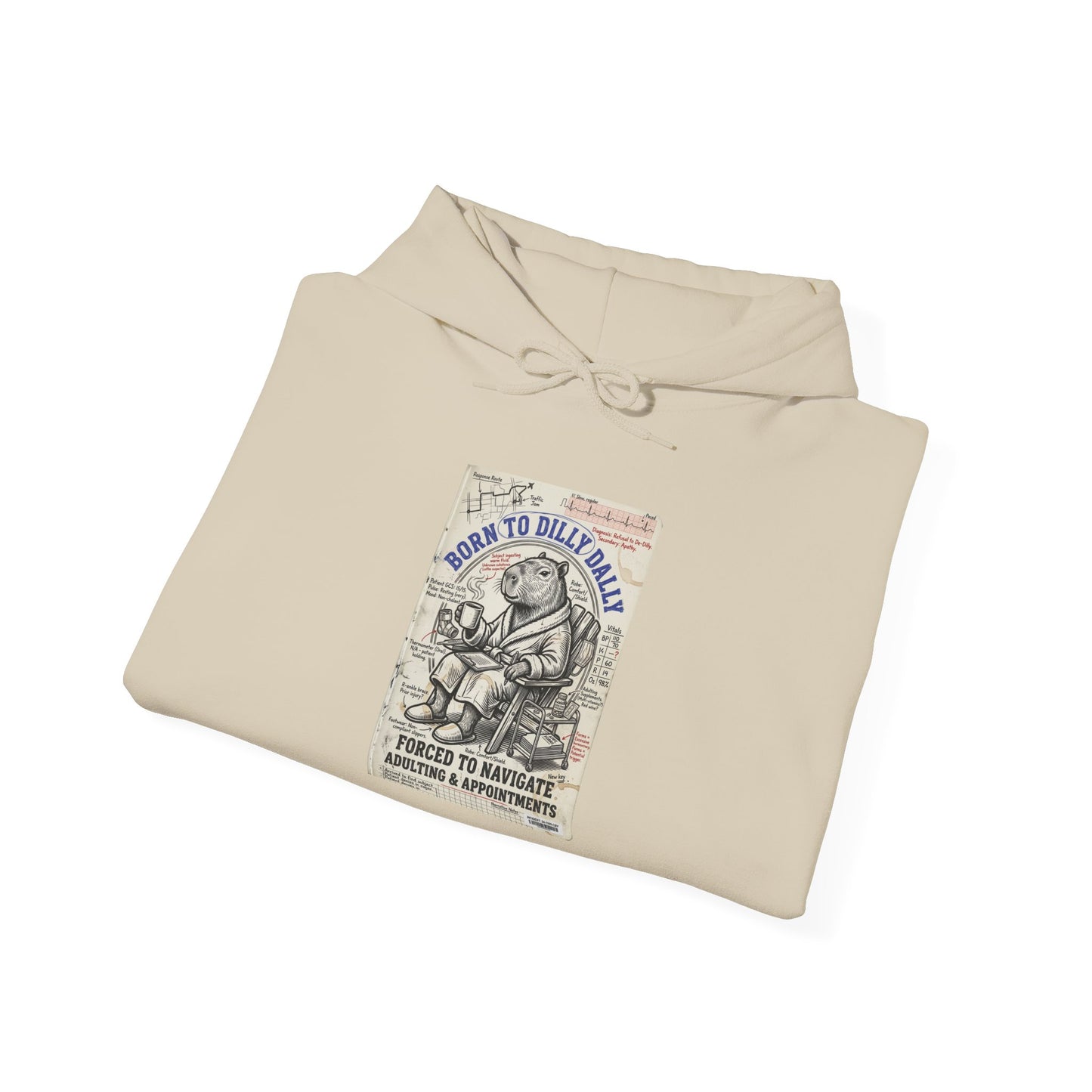 I Dilly & I Dally Hoodie | Dilly Dally meme, retro cartoon slogan