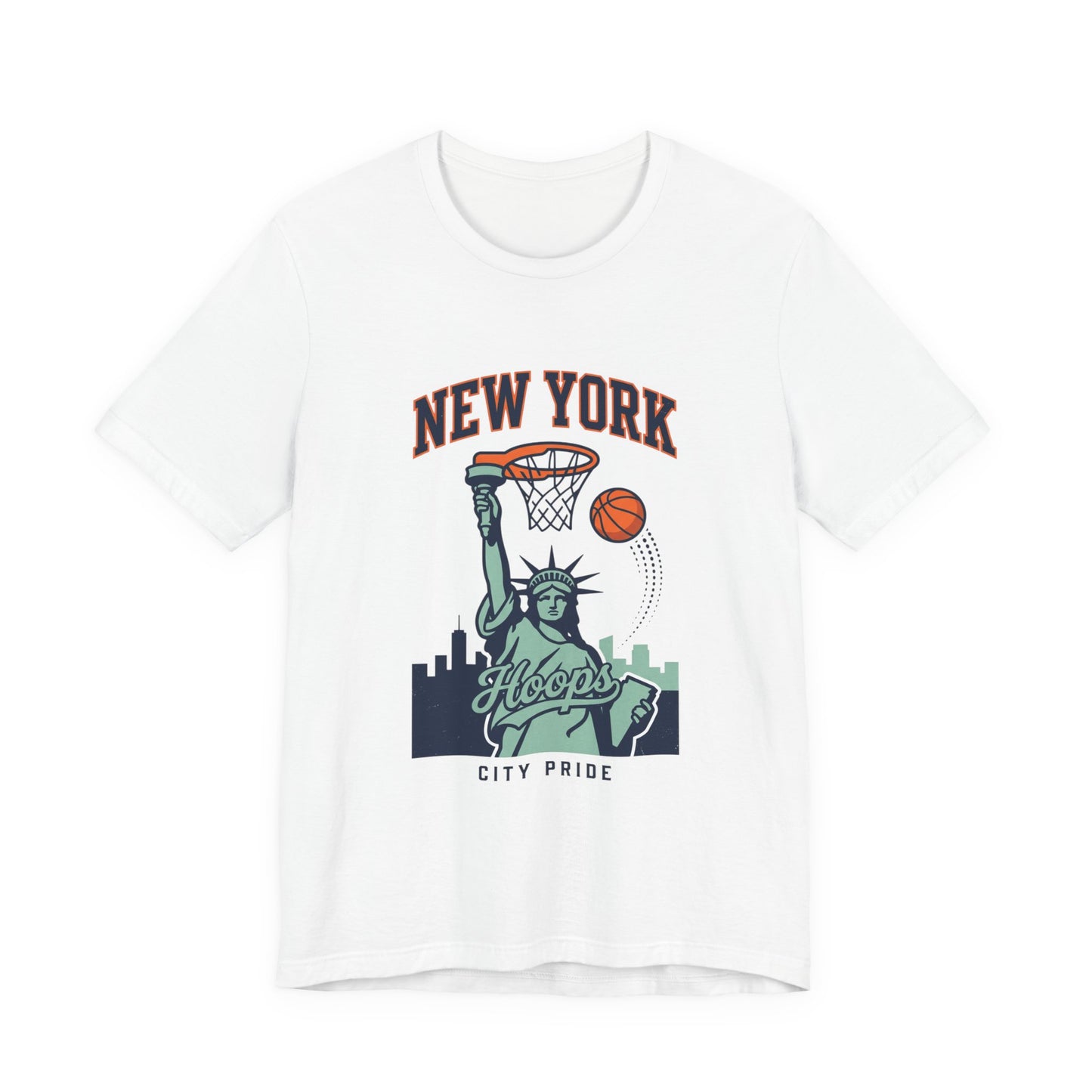 New York City Hoops Tee | NY Basketball Streetwear, City Pride