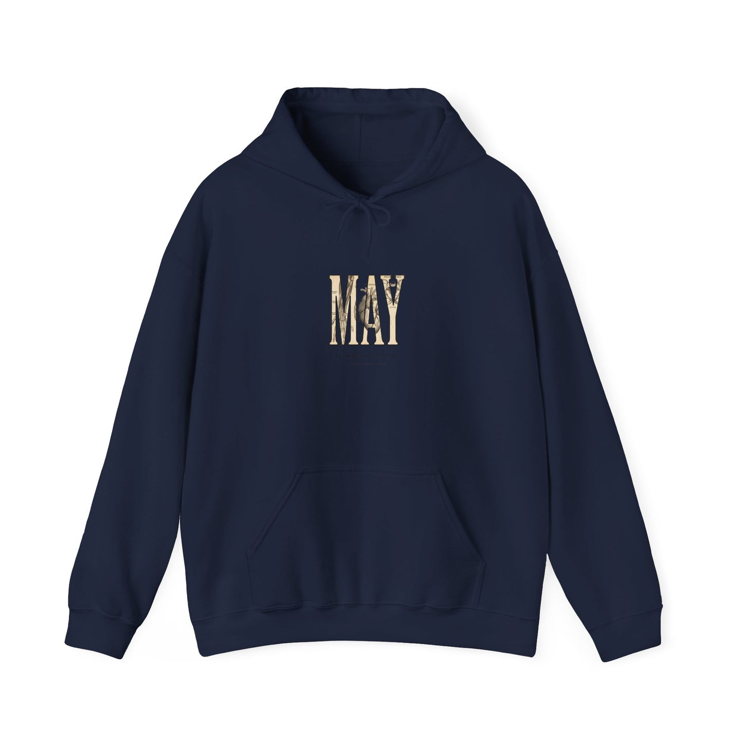 May Birth Flower Hoodie | Birth Month Botanical, Personalized Floral Zodiac