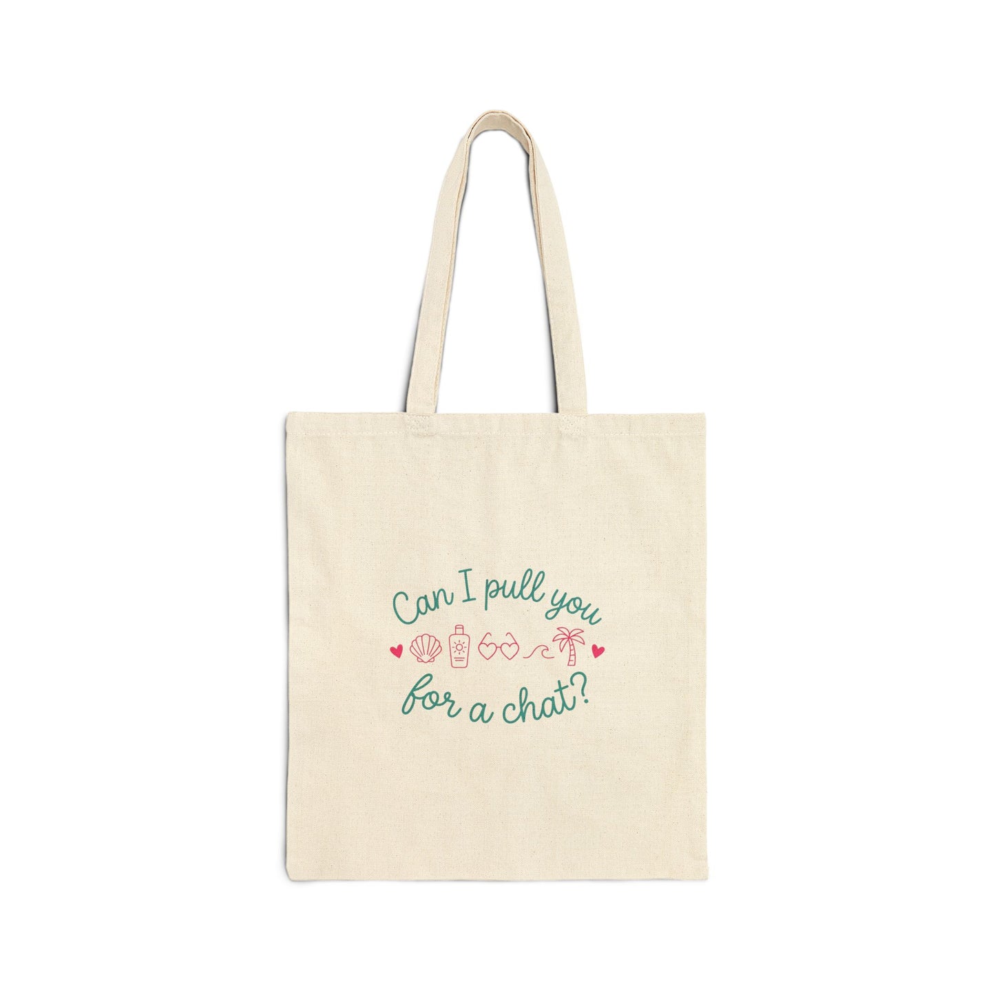 Can I Pull You for a Chat? Tote | Reality Dating-Show Phrase, Flirty Meme