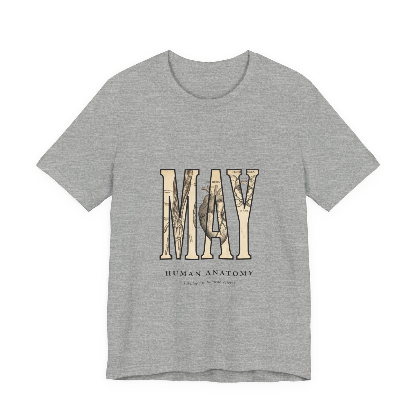 May Birth Flower Tee | Birth Month Floral Typography