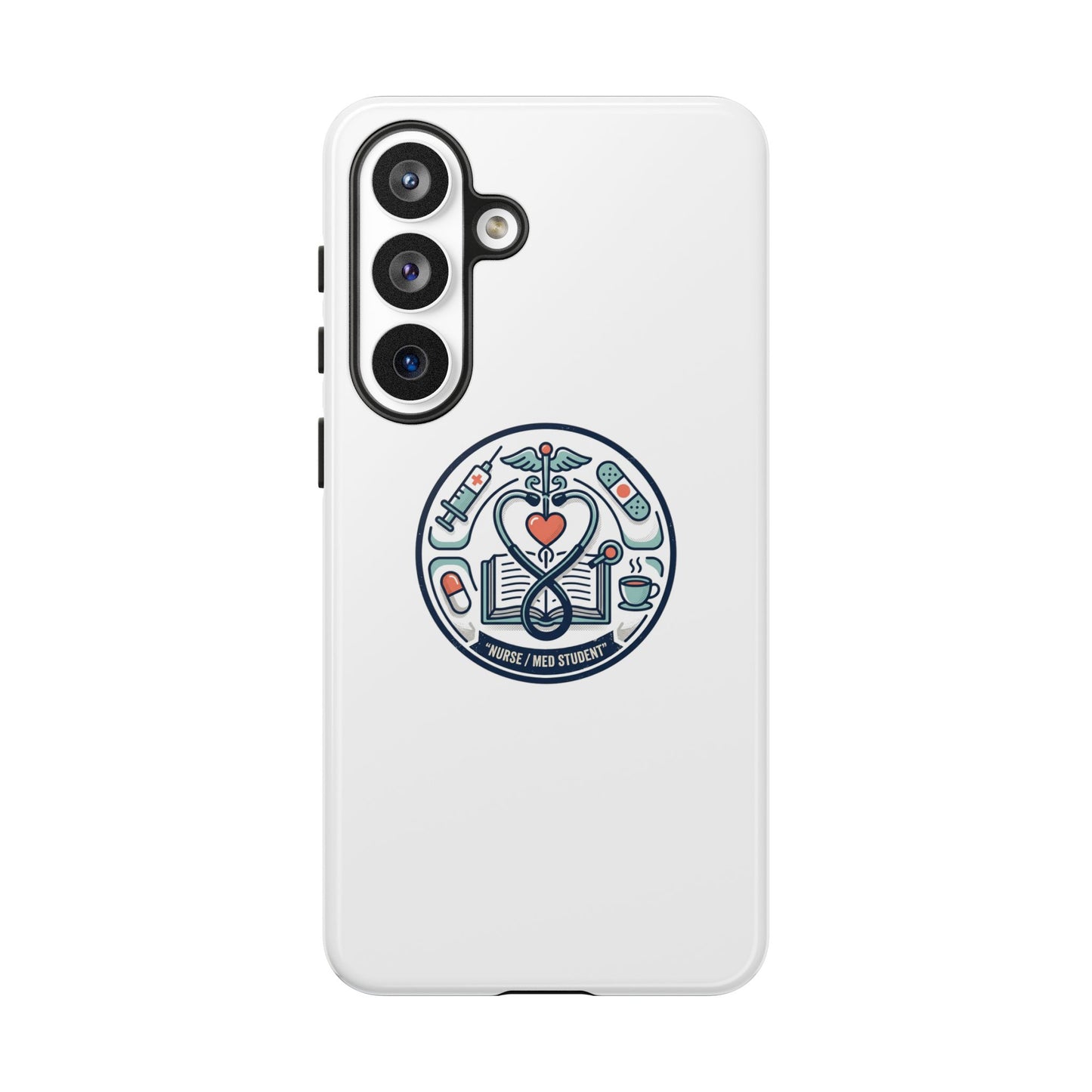 Nurse Aesthetic Tough Case — Medical Student Phone Case