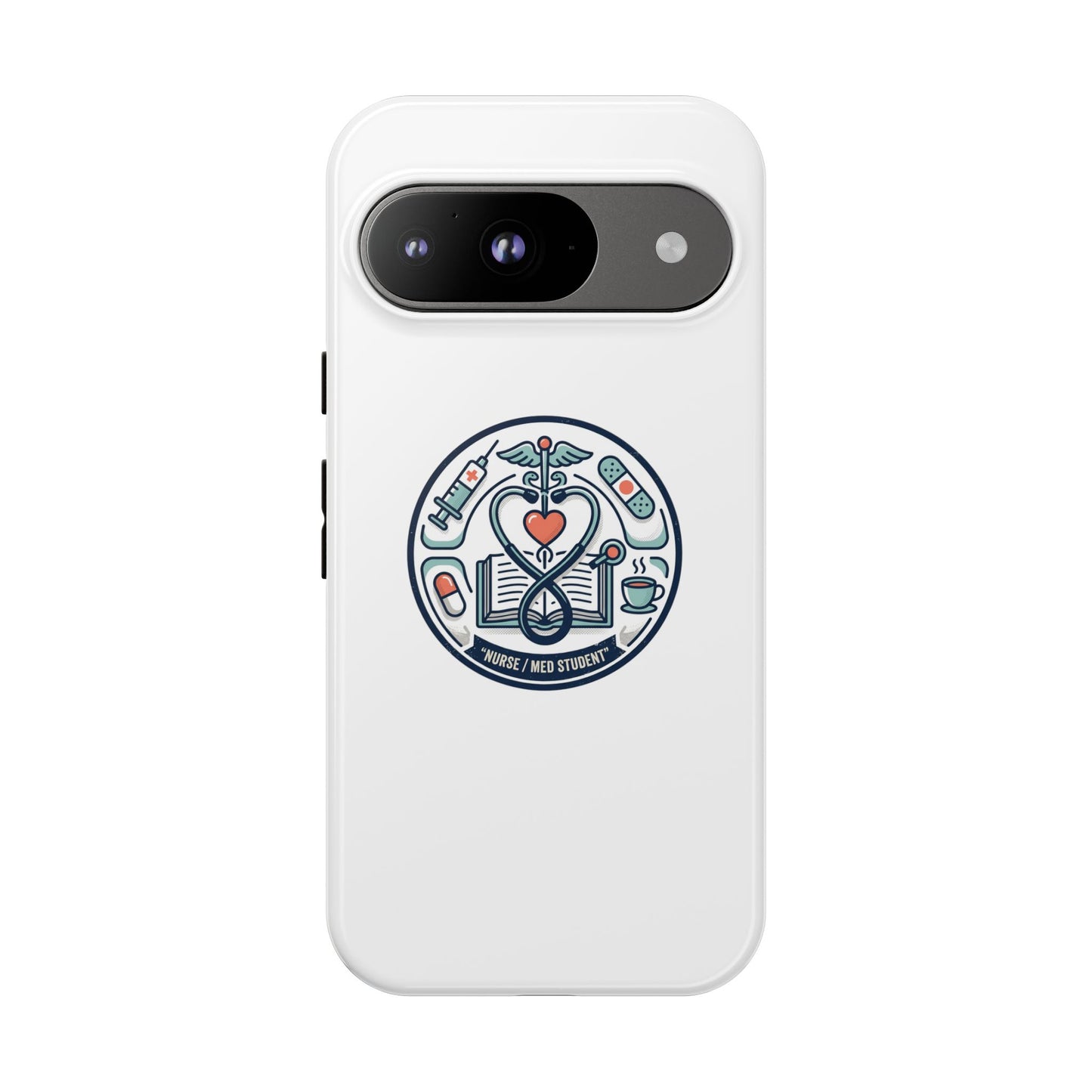 Nurse Aesthetic Tough Case — Medical Student Phone Case
