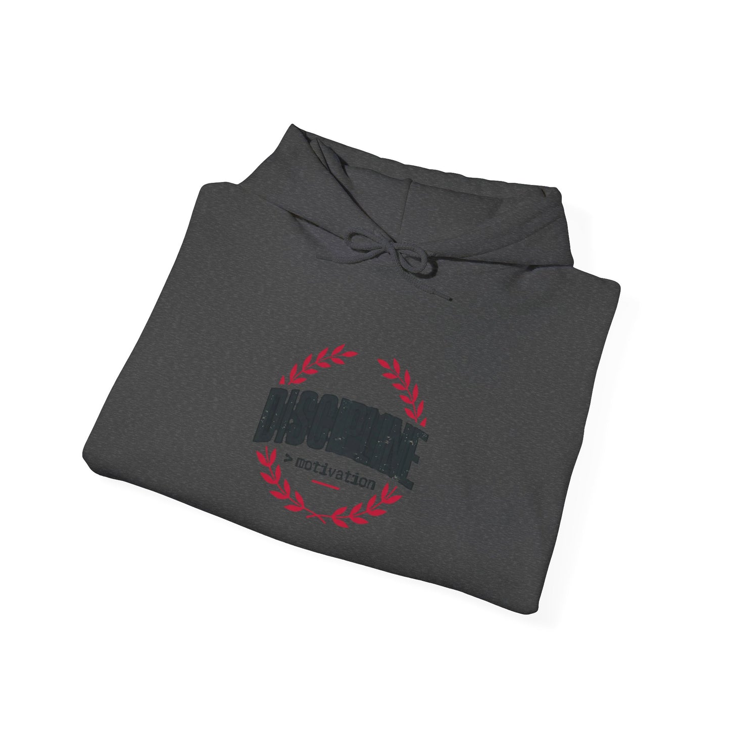 Discipline > Motivation Hoodie — Inspirational Athletic Sweatshirt