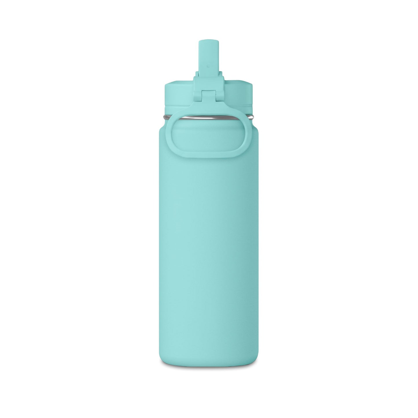 20oz Mini Water Bottle - Compact Insulated Sports Bottle with Straw Cap