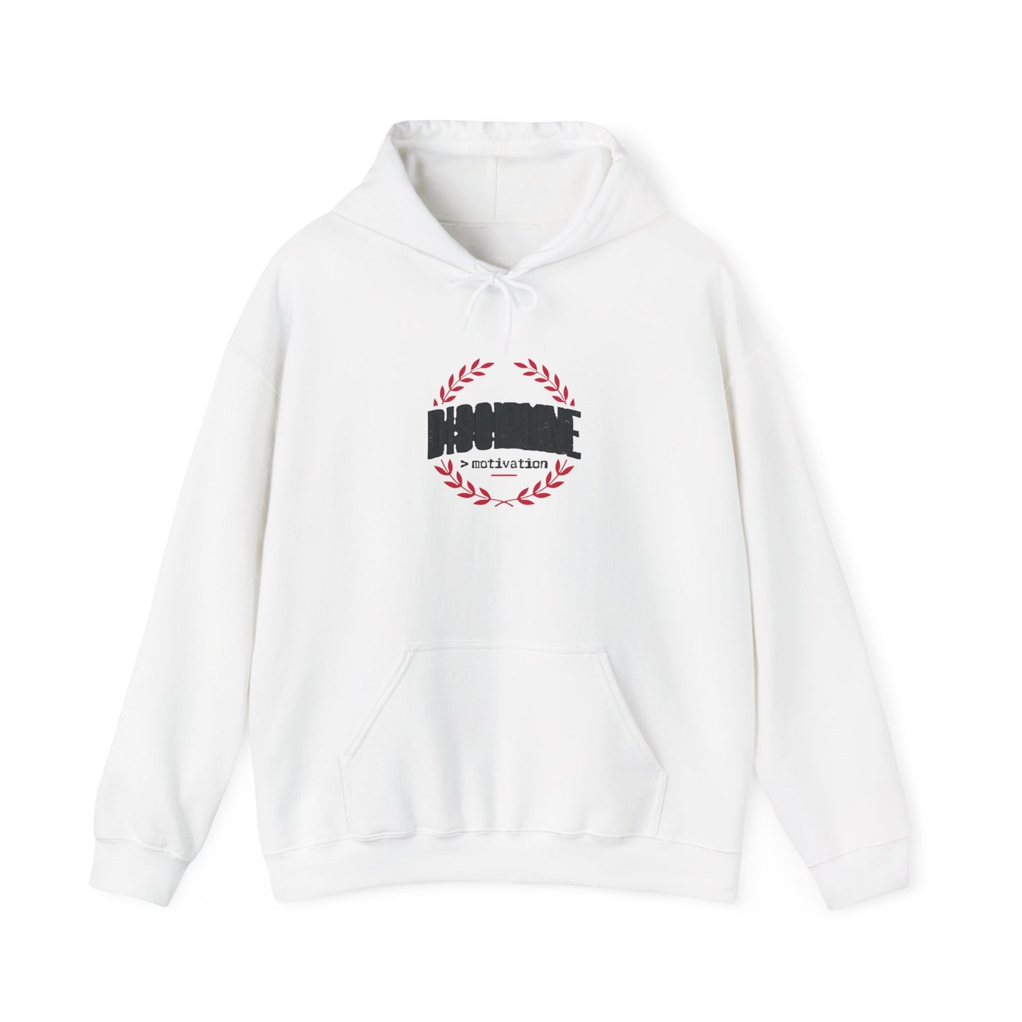 Discipline > Motivation Hoodie — Inspirational Athletic Sweatshirt