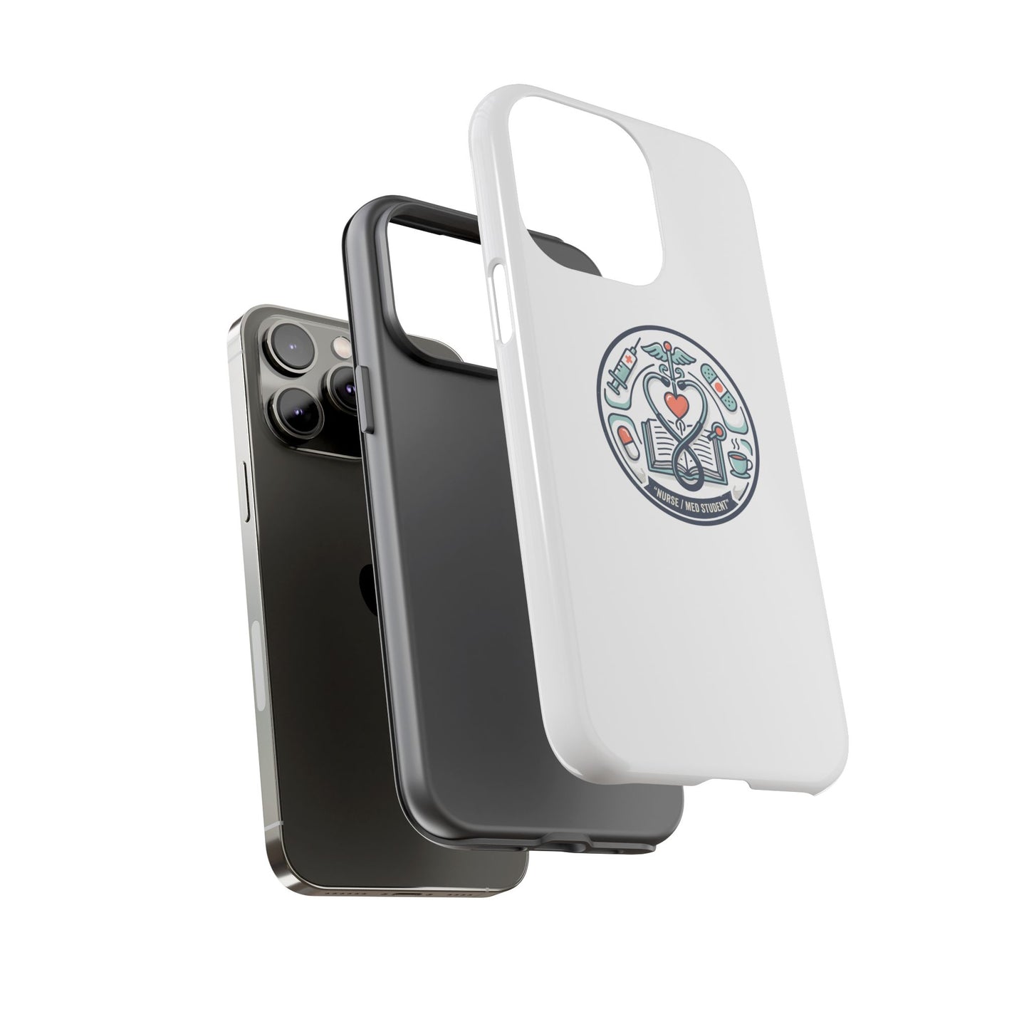 Nurse Aesthetic Tough Case — Medical Student Phone Case