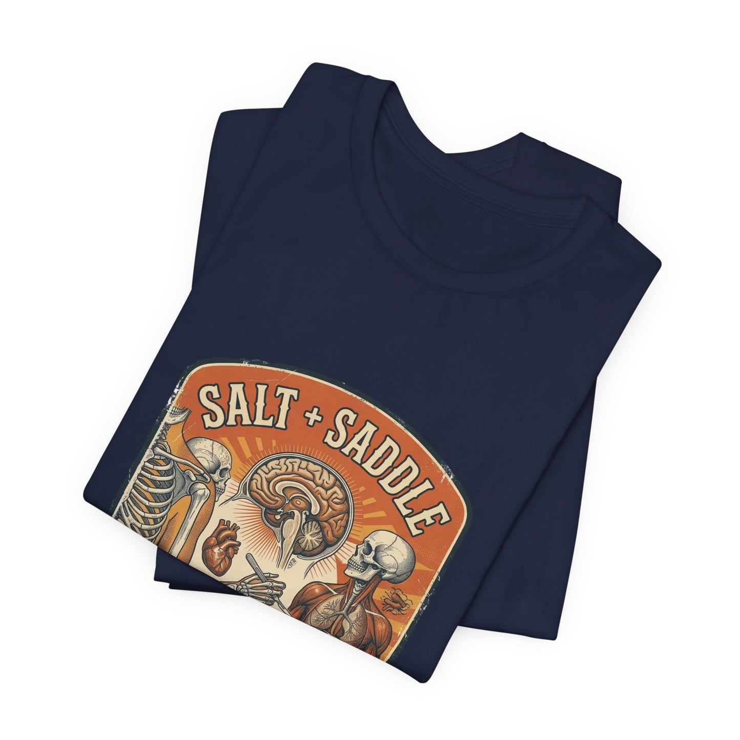 Salt & Saddle Skull Western Tee | Country Aesthetic, Coastal Cowgirl