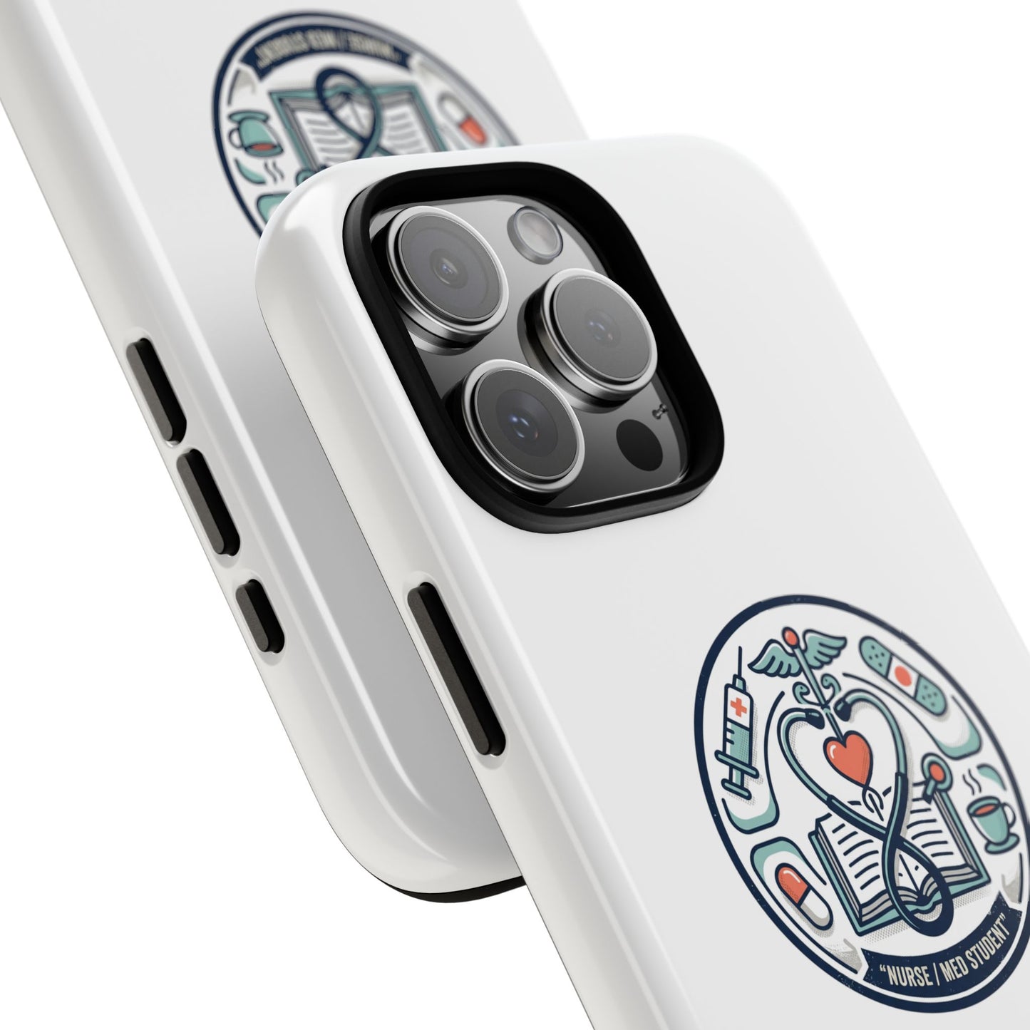 Nurse Aesthetic Tough Case — Medical Student Phone Case