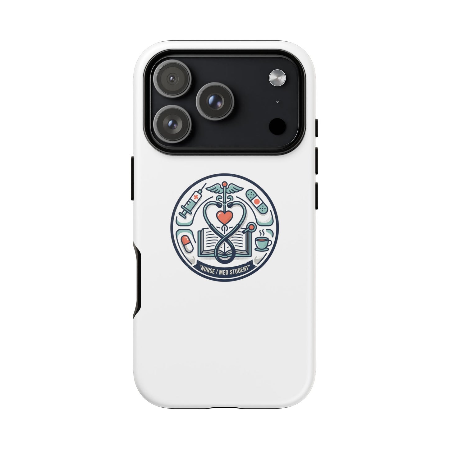 Nurse Aesthetic Tough Case — Medical Student Phone Case