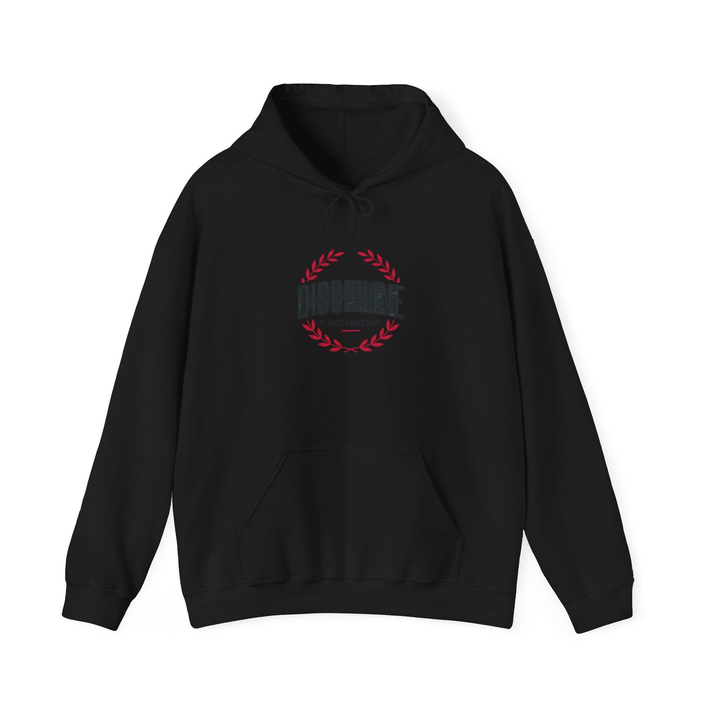 Discipline > Motivation Hoodie — Inspirational Athletic Sweatshirt