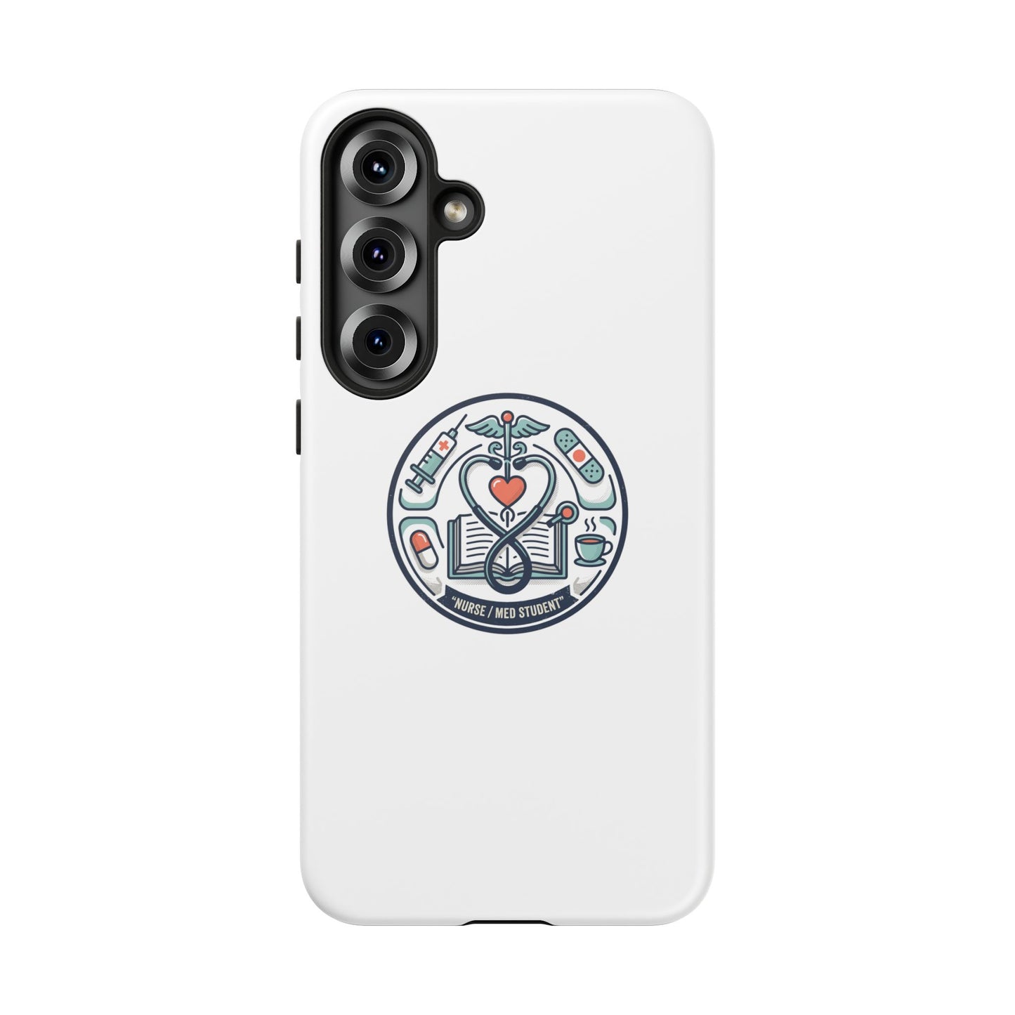 Nurse Aesthetic Tough Case — Medical Student Phone Case