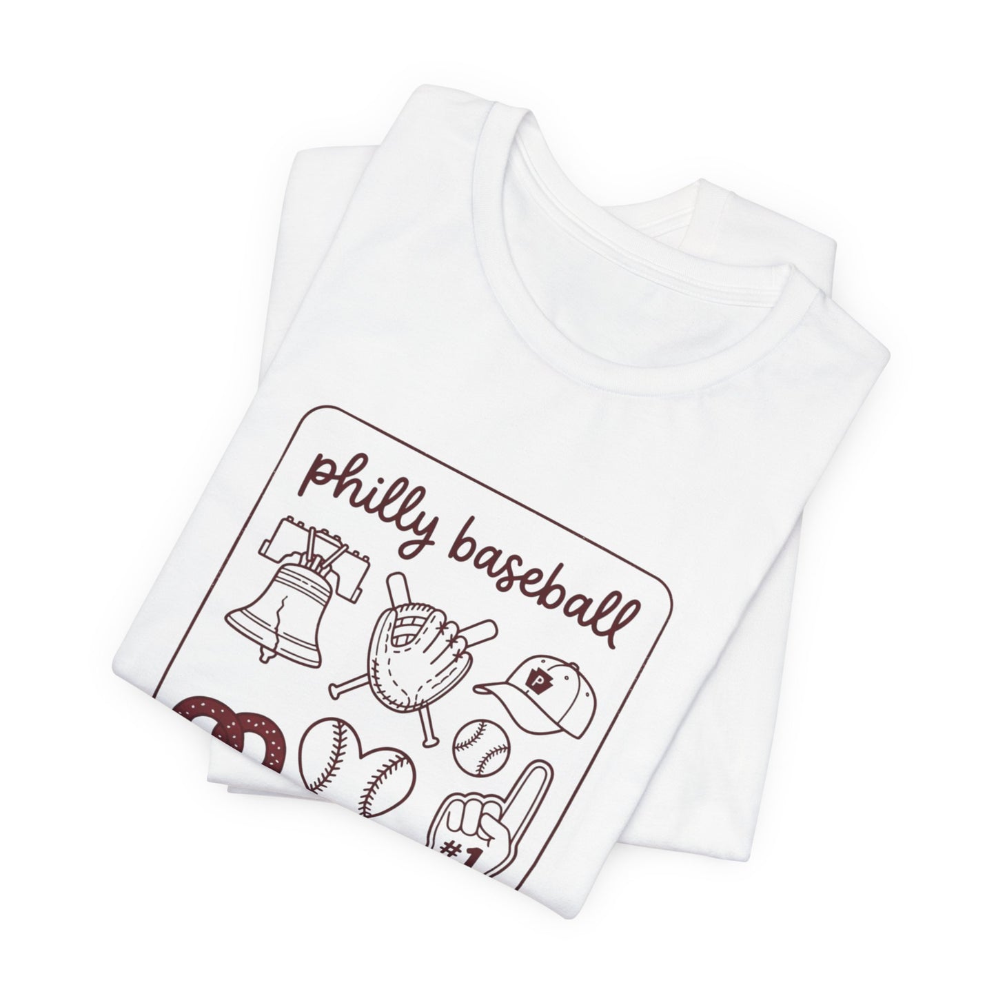 Philly Baseball Icons Tee | City Pride, Local Sportswear