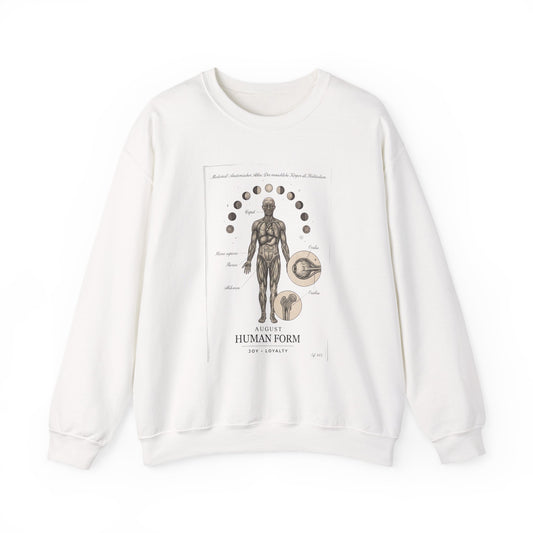 Birth Flower Botanical Crewneck Sweatshirt | Birth Month Floral Illustration