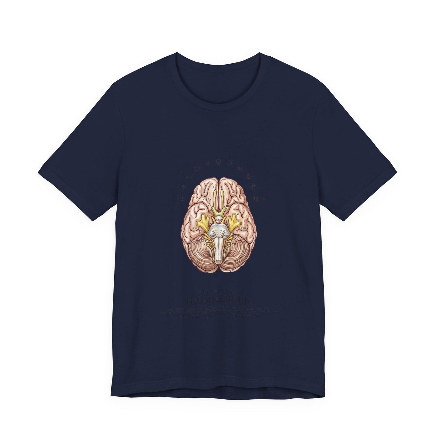 Anatomical Brain Floral Illustration Tee | Birth Flower, Botanical Anatomy