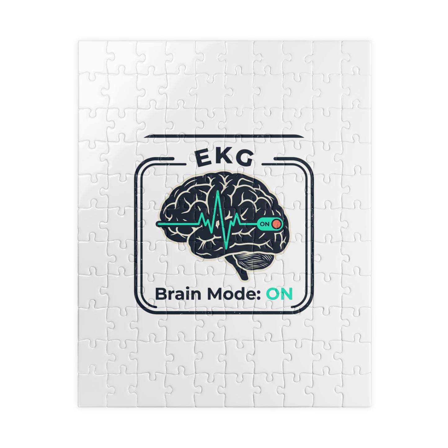 Brain Mode: ON Puzzle — EKG Brain Jigsaw (110–1014 pcs)