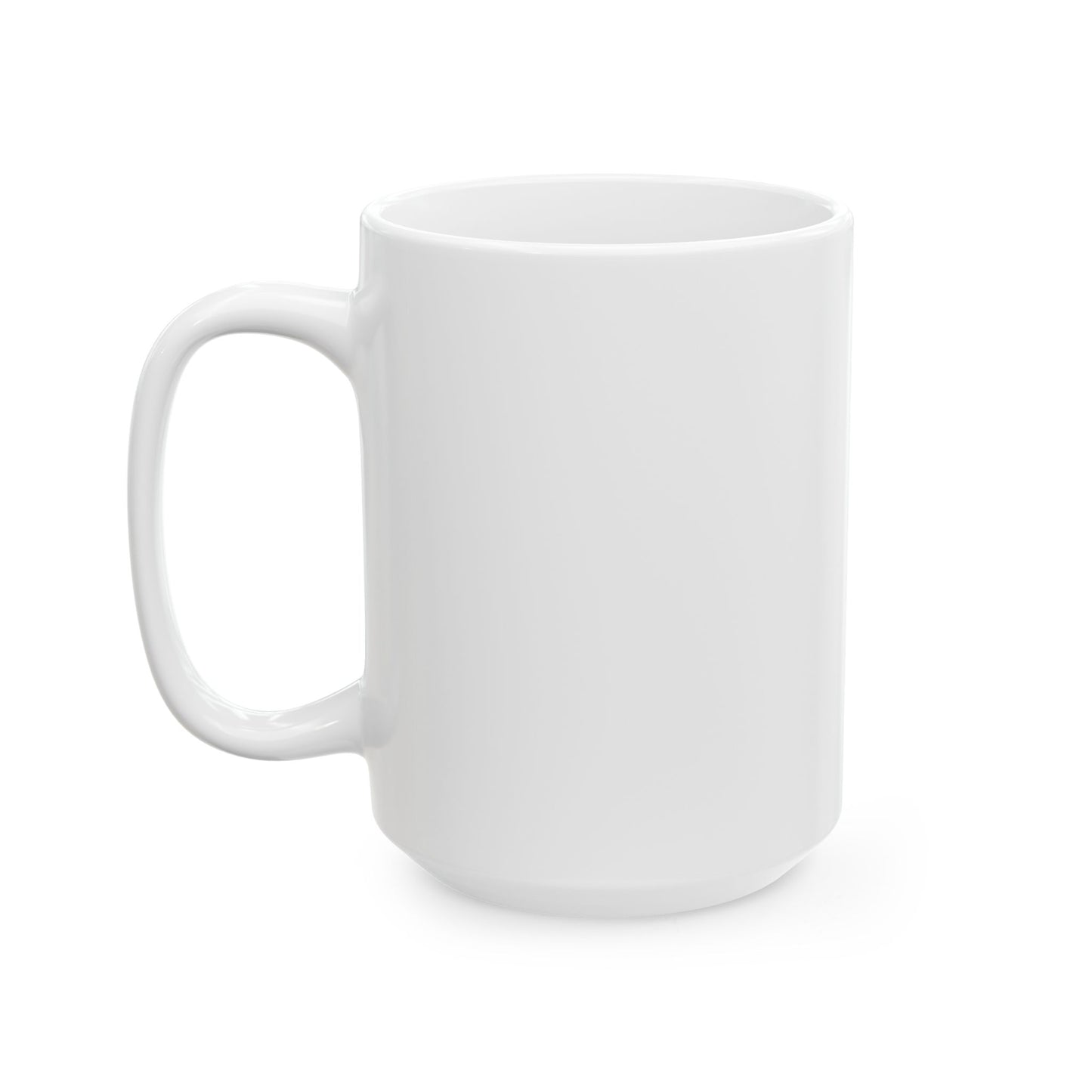 Caffeine & Cortisol Ceramic Mug — Funny Coffee Quote Mug (11oz/15oz)