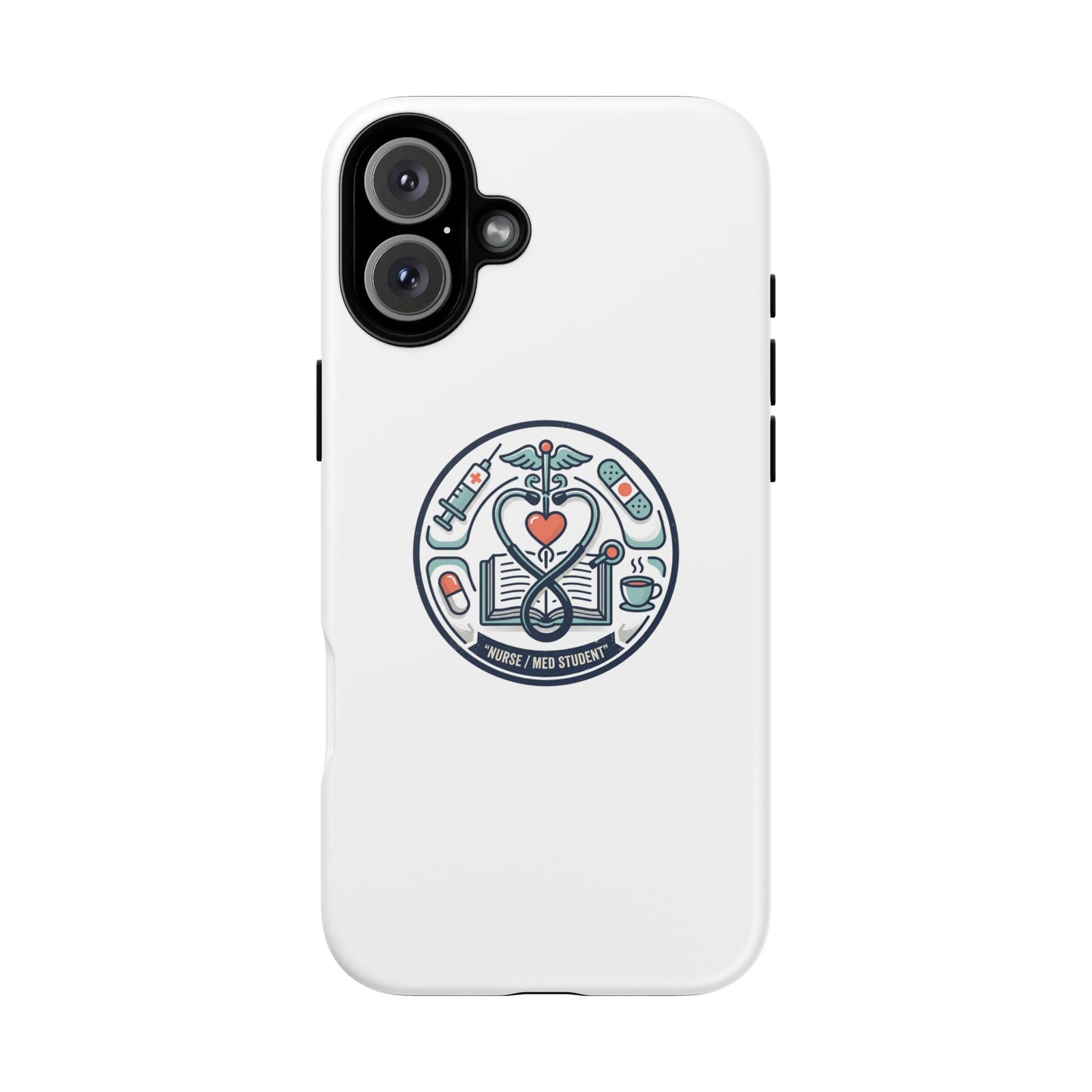 Nurse Aesthetic Tough Case — Medical Student Phone Case