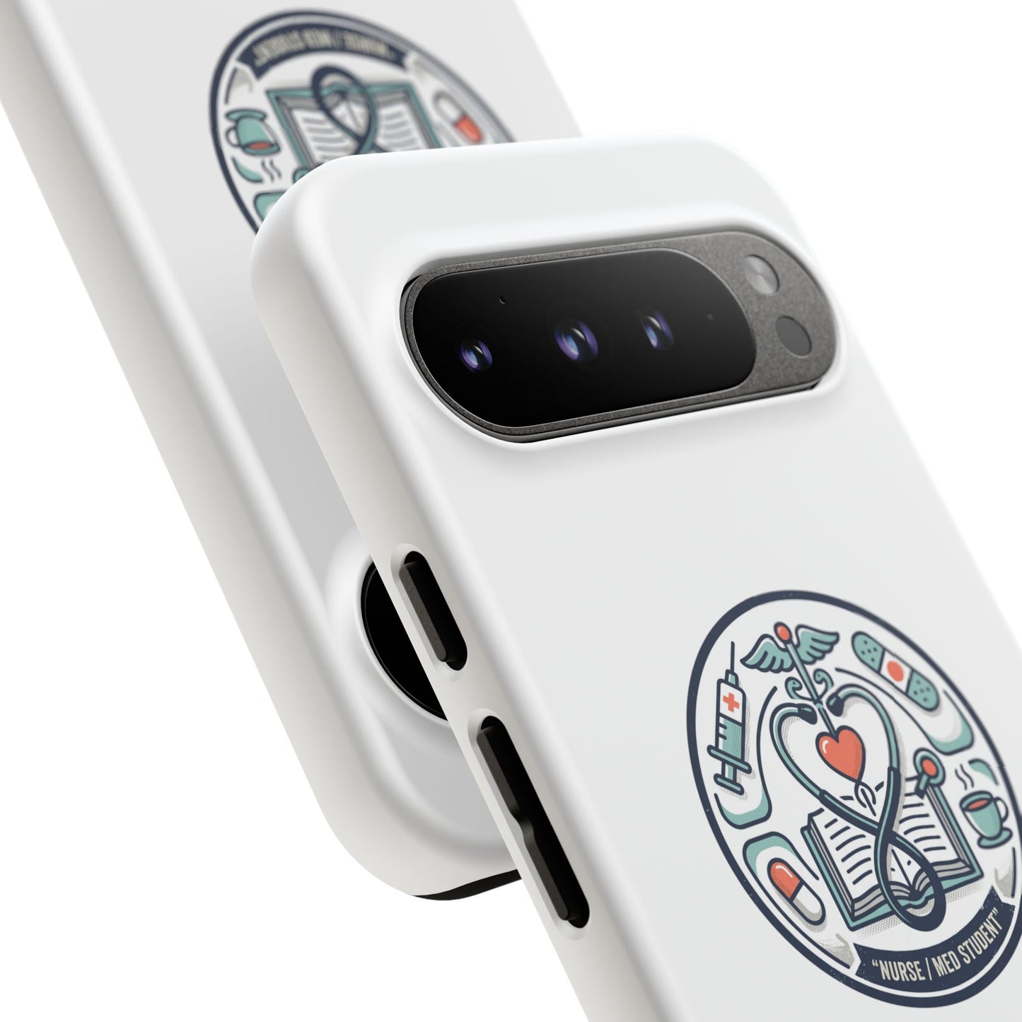 Nurse Aesthetic Tough Case — Medical Student Phone Case