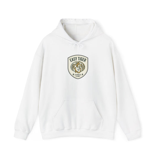 Retro Tiger Crest Hoodie | Easy Tiger, Vintage Vacation Graphic