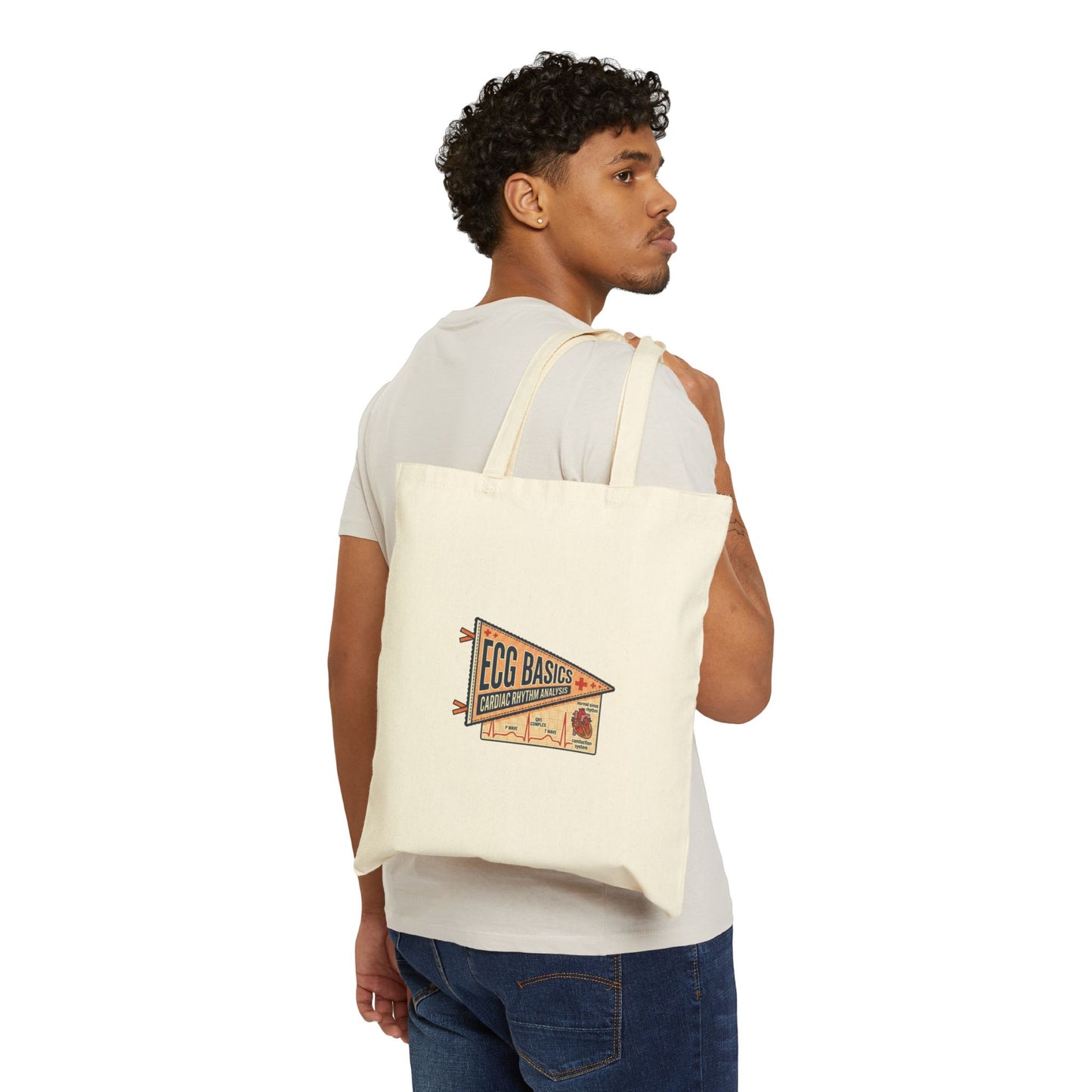 NY City Basketball Pennant Tote Bag | Streetwear City Pride