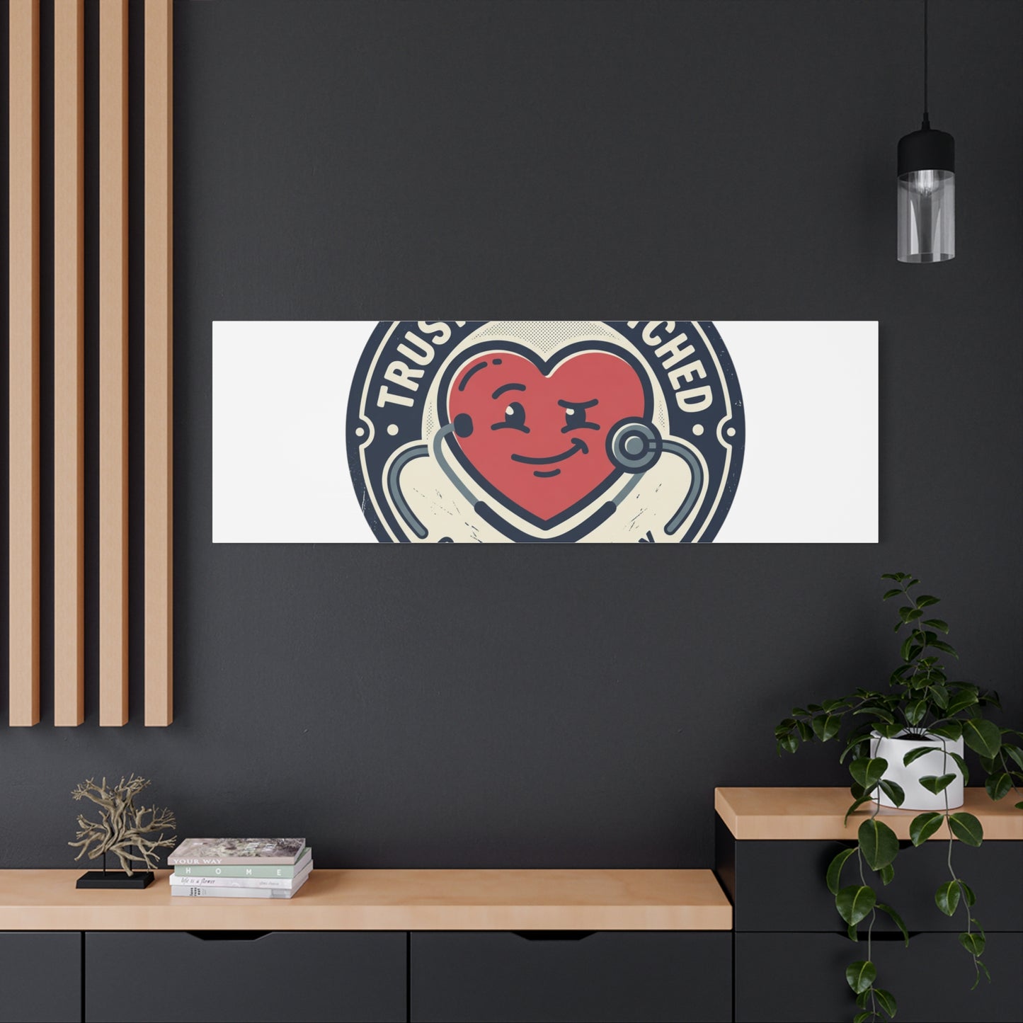 'Trust Me I Watched Grey’s Anatomy' Matte Canvas Wall Art