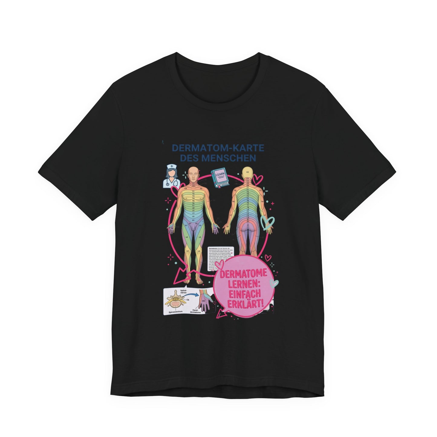 Dermatom-Map Anatomy Tee | 'Can I Pull You for a Chat' dating-show meme