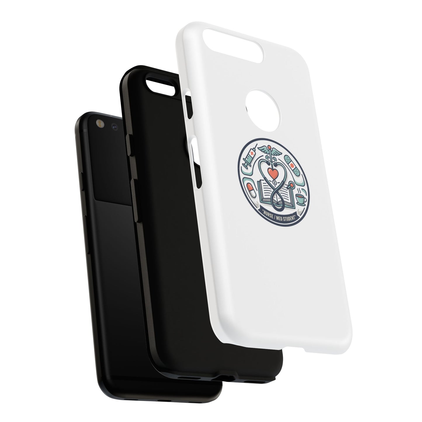 Nurse Aesthetic Tough Case — Medical Student Phone Case