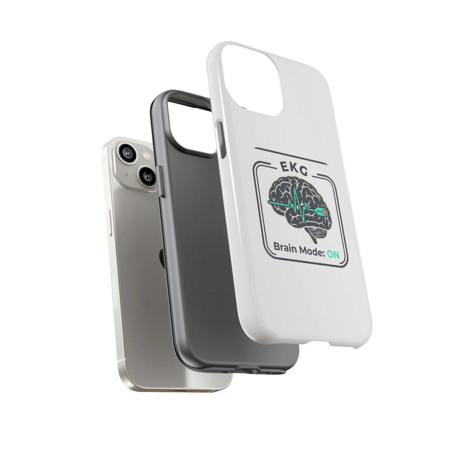 Tough Cases — 'EKG Brain Mode: ON' Phone Case
