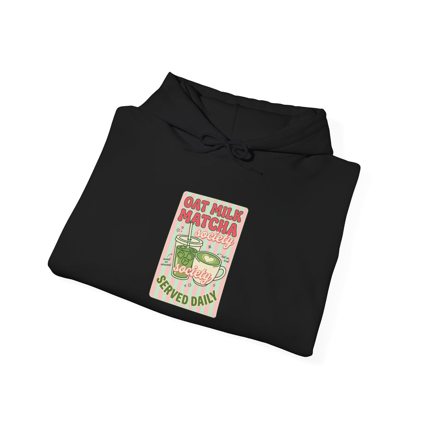 Matcha Latte Club Hoodie | matcha aesthetic, café girl sweatshirt