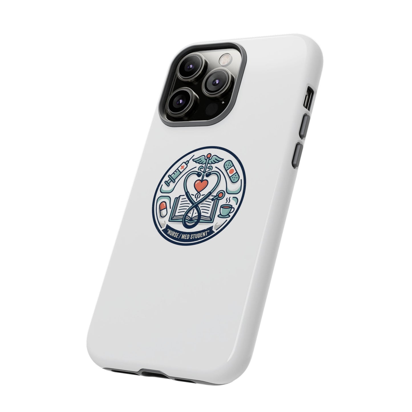 Nurse Aesthetic Tough Case — Medical Student Phone Case