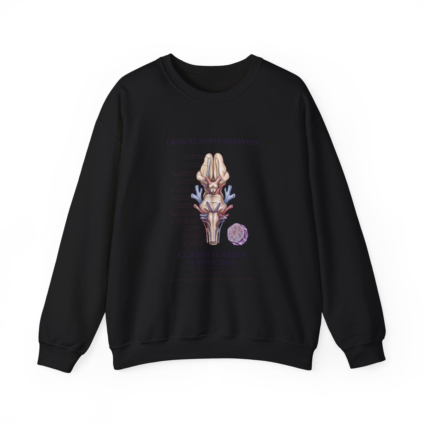 Birth Flower Botanical Crewneck Sweatshirt | Personalized Month Floral Illustration