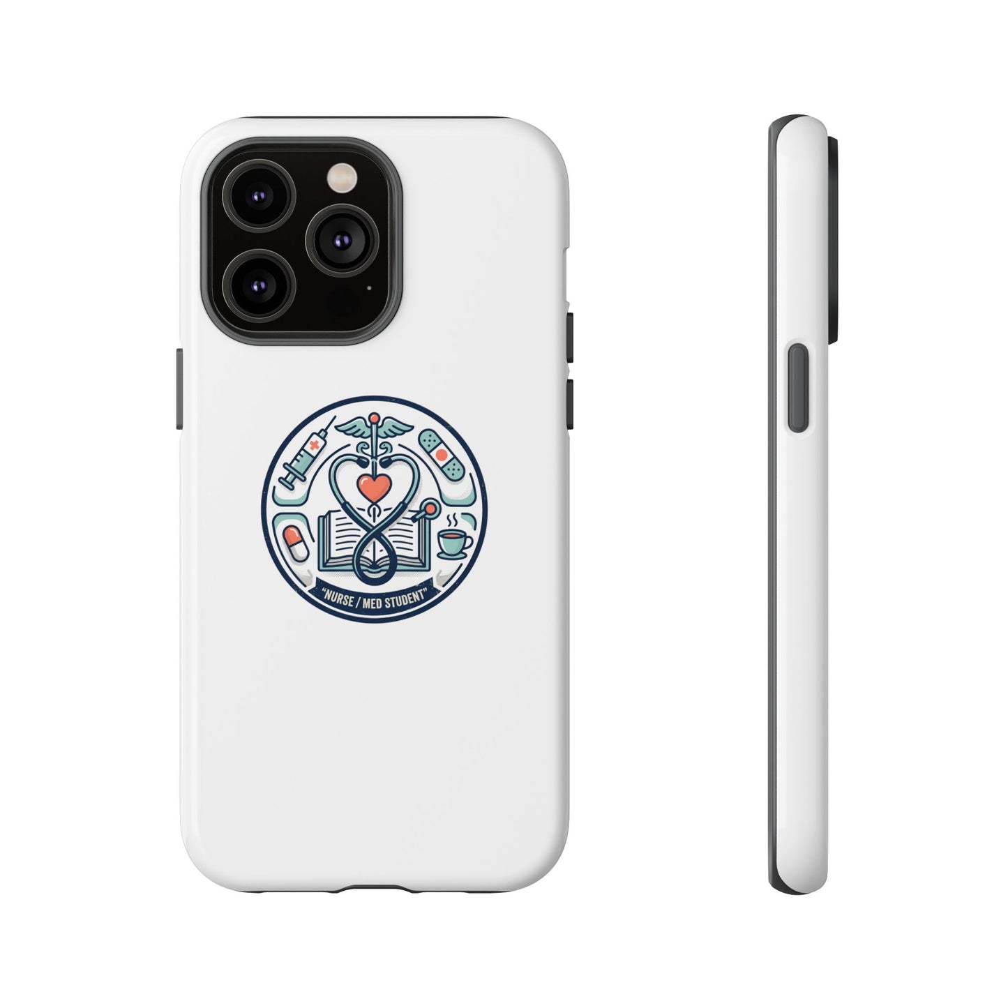 Nurse Aesthetic Tough Case — Medical Student Phone Case