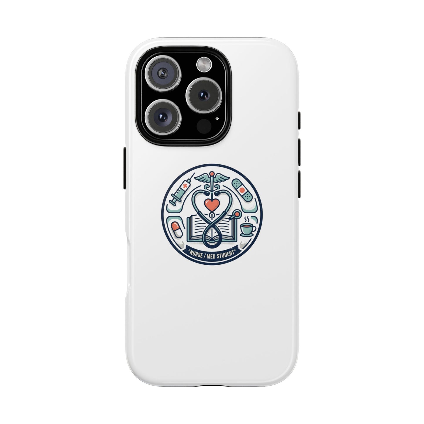 Nurse Aesthetic Tough Case — Medical Student Phone Case