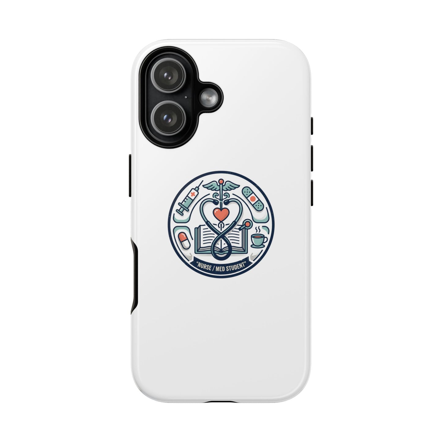Nurse Aesthetic Tough Case — Medical Student Phone Case