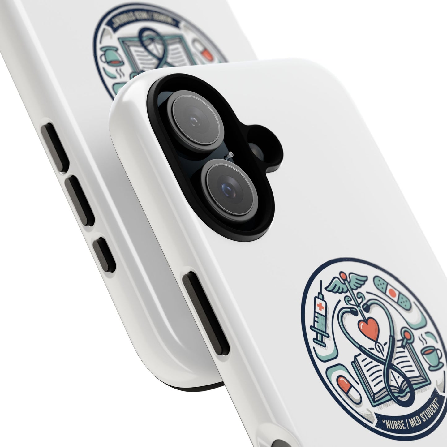 Nurse Aesthetic Tough Case — Medical Student Phone Case